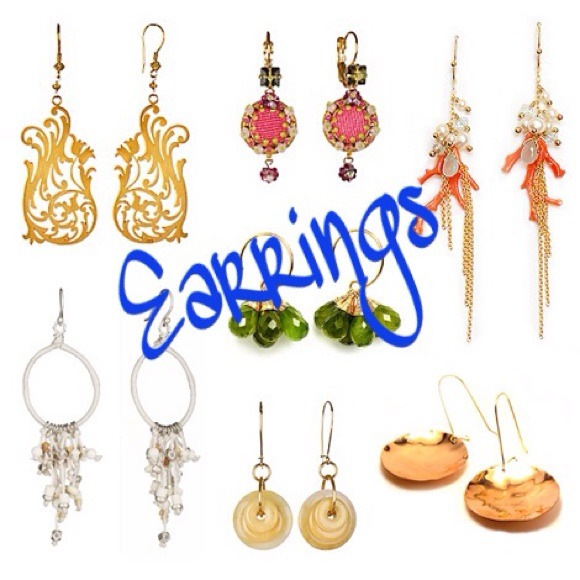 Earrings - All sizes, colors and styles.