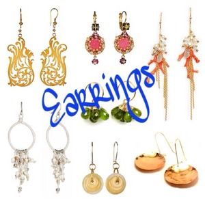 Earrings - All sizes, colors and styles.