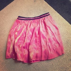 Pink skirt