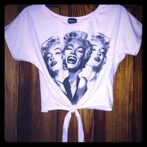 Marilyn Monroe Tie Top