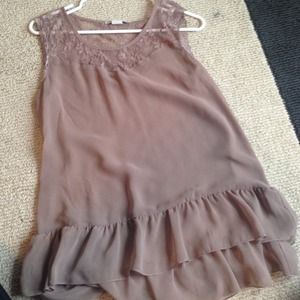 Brown dress!