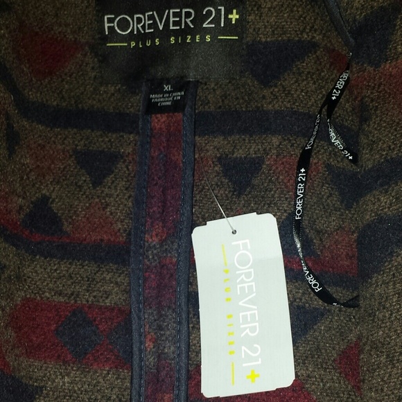 💕REDUCED💕Brand new Forever 21 On the Range Coat - Picture 2 of 3