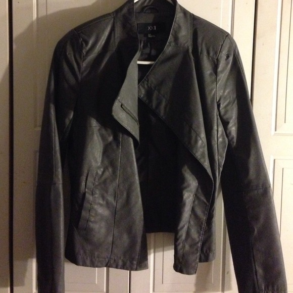 Moto faux leather forever 21