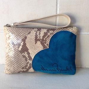 Henri Bendel clutch pouch wristlet