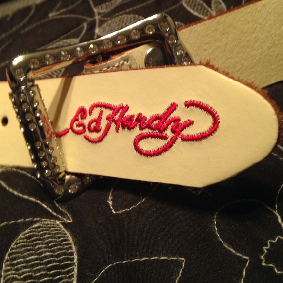 BRAND NEW!! Authentic Ed Hardy leather belt