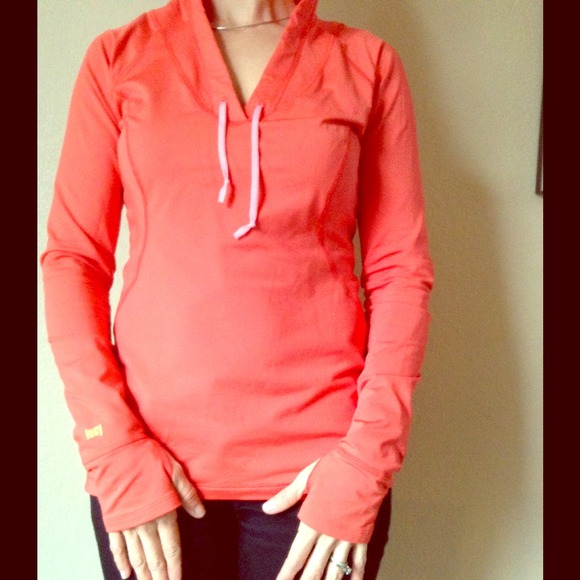 Lucy orange hoodie