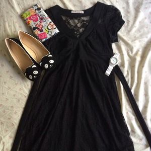Black Lace Dress- LBD