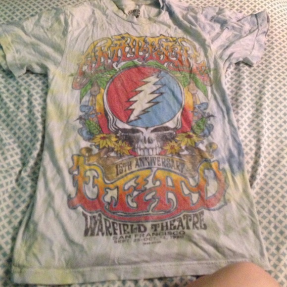 Tie dye grateful dead tshirt