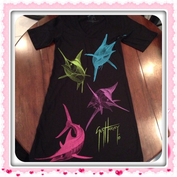 Neon Guy Harvey Dress
