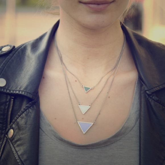 Jewelmint Jewelry - SOLD - Jewelmint Aqua Points Necklace Jewelmint Jewelry - SOLD - Jewelmint Aqua Points Necklace