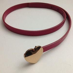 Pink Belt with Heart buckle