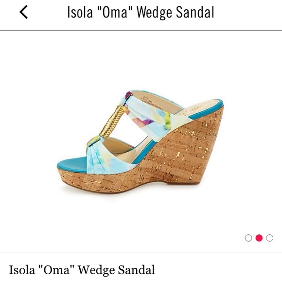 NEW GORGEOUS SANDALS Sz 10 4" HEELS. NEW-ISOLA's ❤️FINAL REDUCTION❤️ COST $110 - Picture 2 of 6