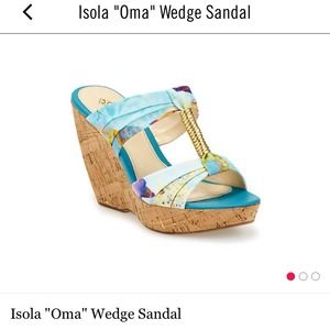 NEW GORGEOUS SANDALS Sz 10 4" HEELS. NEW-ISOLA's ❤️FINAL REDUCTION❤️ COST $110