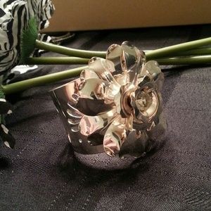 Flower Cuff Bracelet