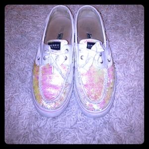 ✨Sequin Sperrys!✨