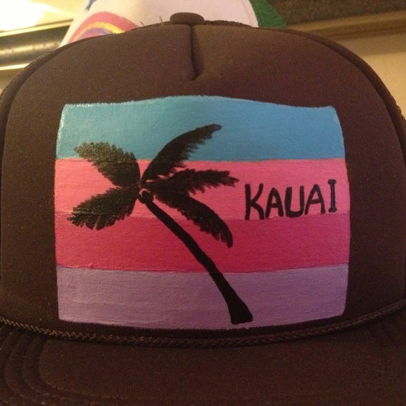Hawaii Hawaiian Aloha Style Trucker Hat