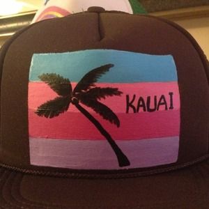 Hawaii Hawaiian Aloha Style Trucker Hat