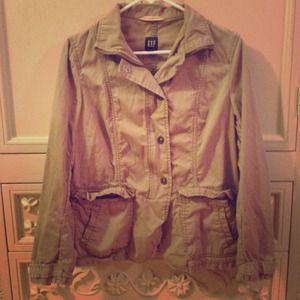 Gap Army Green Army Jacket