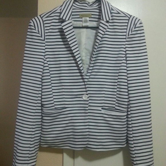 Stripped blazer