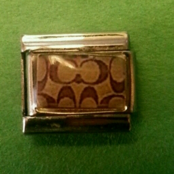 Coach Italian bracelet link. Stainless steel