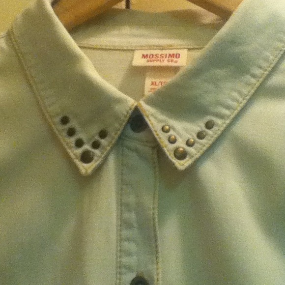 Stone Washed Denim Shirt - Picture 2 of 2
