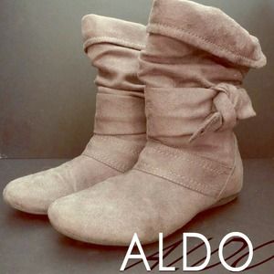 Aldo Ankle Grey Boots