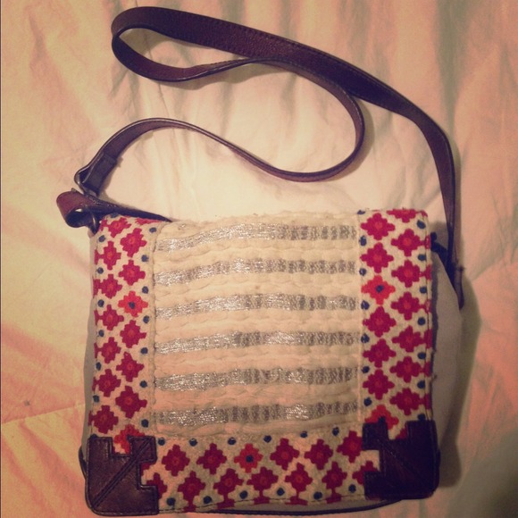 Cross-body bag from Anthropologie.