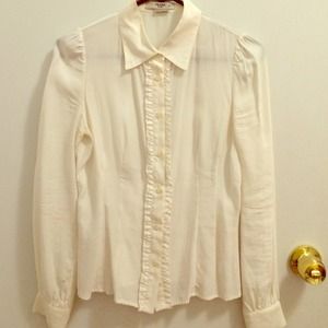 Prada white button up - Size 38 (xs/s)