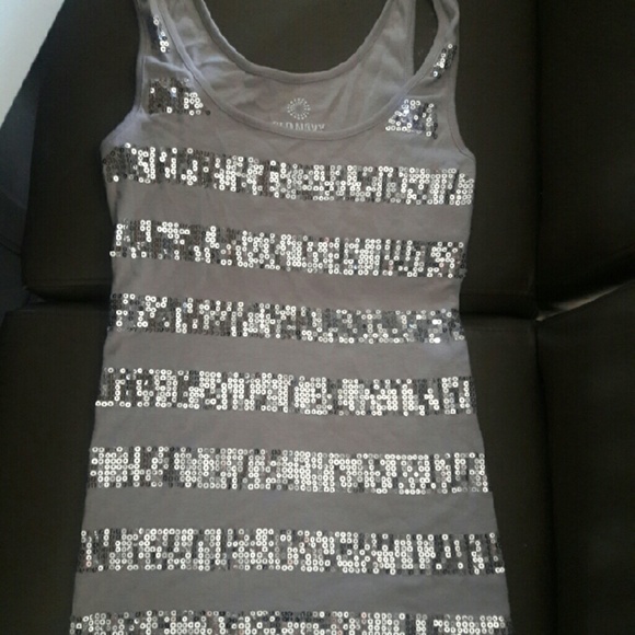 Grey/Silver Sequence Tank - Picture 3 of 4