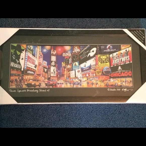 3D picture of Times Square