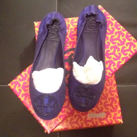 Limited Edition Tory Burch Tanzanian Purple Revas