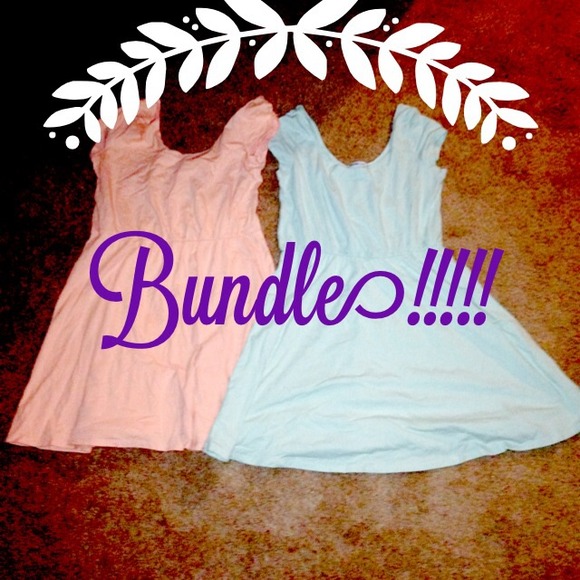 2 skater dresses