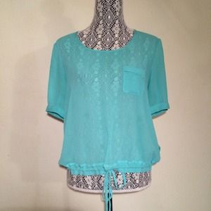 Teal Blouse