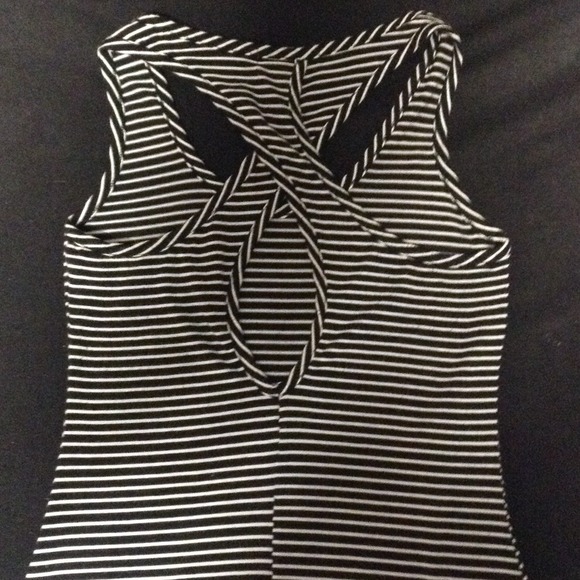 Love Culture black and white stripped Maxi Dress