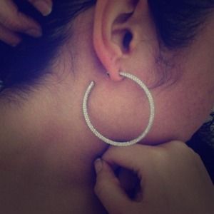 SOLD‼️Additional pics Juicy Couture Hoop Earrings!