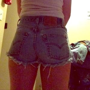 High waisted Levi's