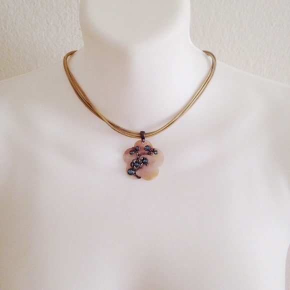 Fashion Leather String Necklace