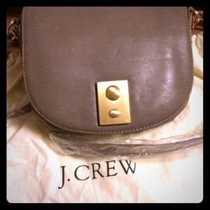 REDUCED!!! J.Crew grey satchel