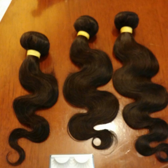 Brazilian Body Wavy 3 Bundles $180 through PayPal