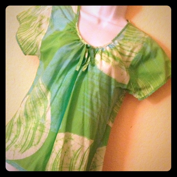 Batik cotton shirt