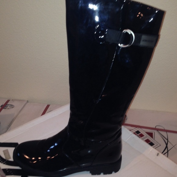 68% off DKNY Shoes - Black DKNY rain boots just like on
