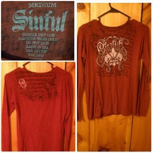 Sinful shirt from the Buckle