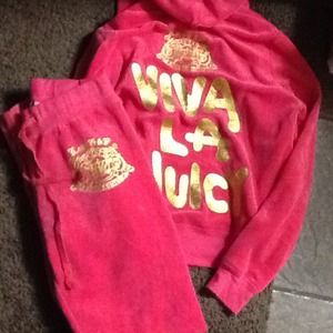 Juicy couture velour outfit (authentic)