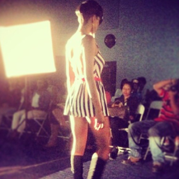 Striped Swimsuit