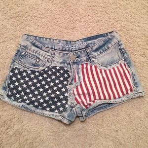 American Flag Shorts