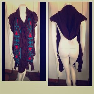 Currently swooning😭❤️ Wildfox hoodie scarf