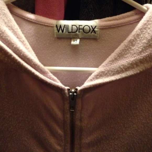 Wildfox Couture Track Hoodie & PANTS 2 worn 1x xs