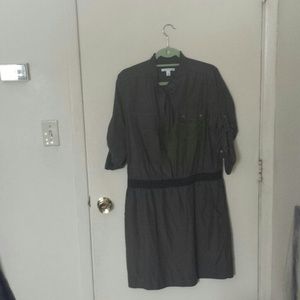 Army Green Banana Republic Dress