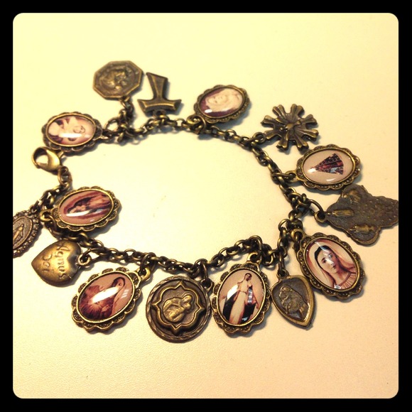 Ornate "Mother Mary" Bracelet