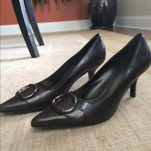 NWOT Nine West Chocolate Brown Pumps